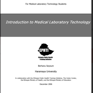 Introduction to Medical Laboratory Technology