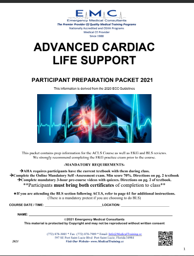 ADVANCED CARDIAC LIFE SUPPORT