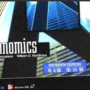 ECONOMICS 16th edition paul a . samuelson _ william d.nordhaus