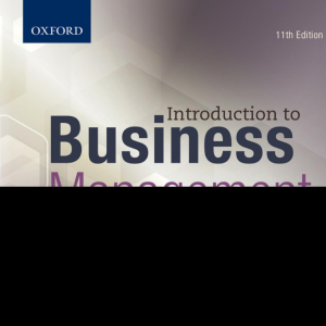 Intro to Business Management 11th Edition