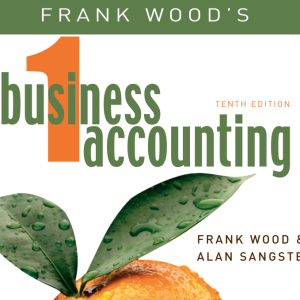 Frank Wood's Business Accounting 1