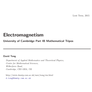 Electromagnetism