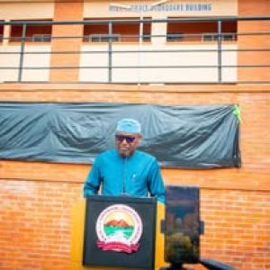 The Governor, during the commissioning